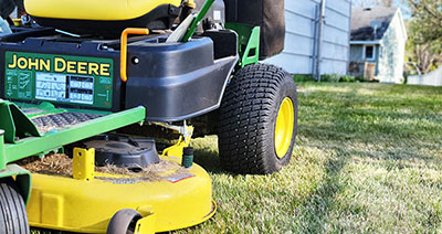 Springtime Lawn Mowing